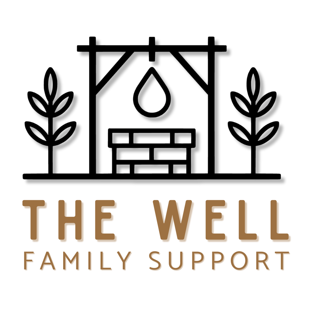 the well logo shadow